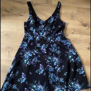 Blue floral torrid dress